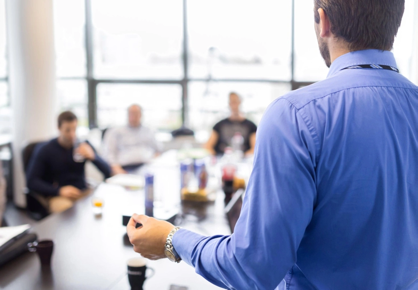 Business energy management coaching session